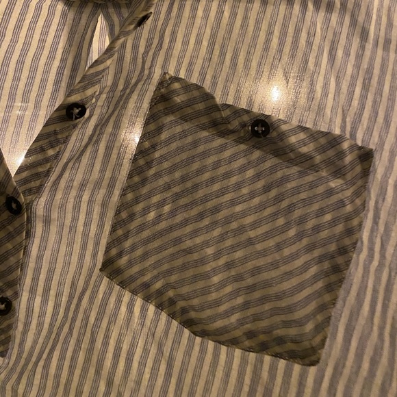 BDG Half button linen shirt - Picture 5 of 5